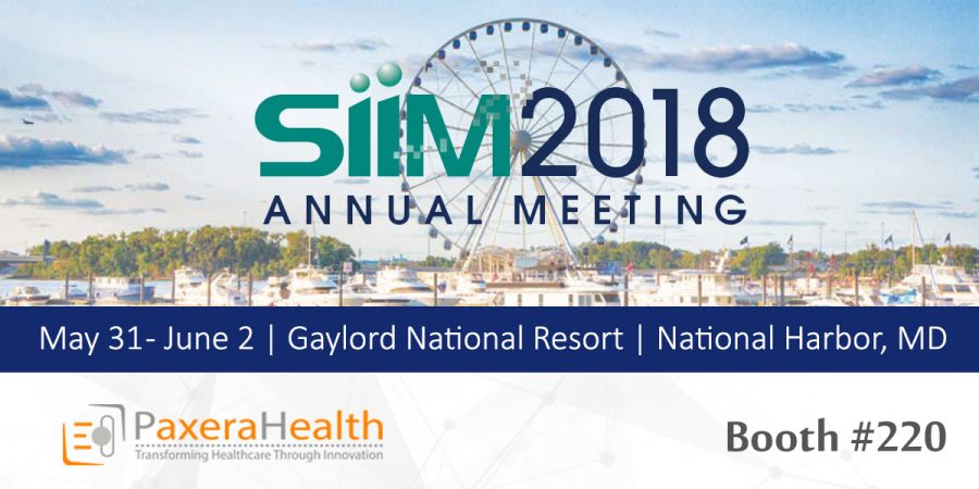 Image result for PaxeraHealth,introducing,its,latest,VNA,solution,at,SIIM2018